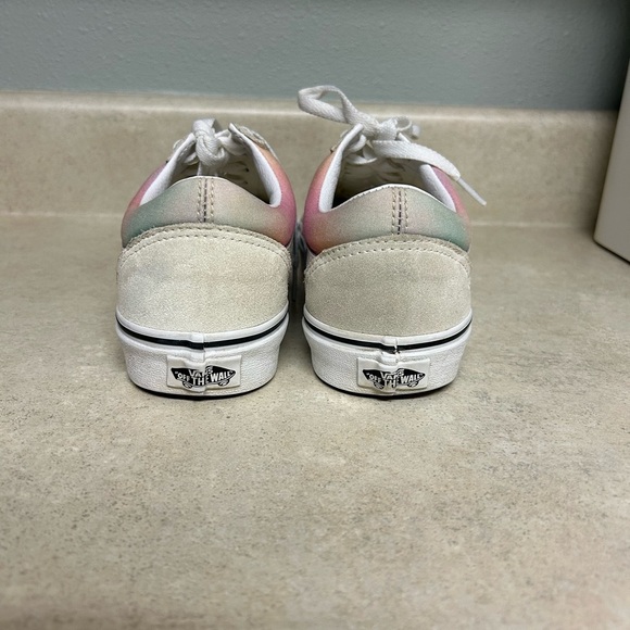 Ombré lace up Vans women’s size 7 Sneakers - Picture 4 of 6